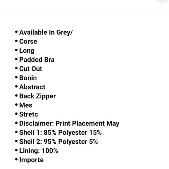 Nwt fashion corset  bodysuite - Picture 4 of 6